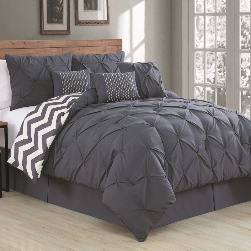 House of Hampton Germain Reversible Comforter Set & Reviews Wayfair